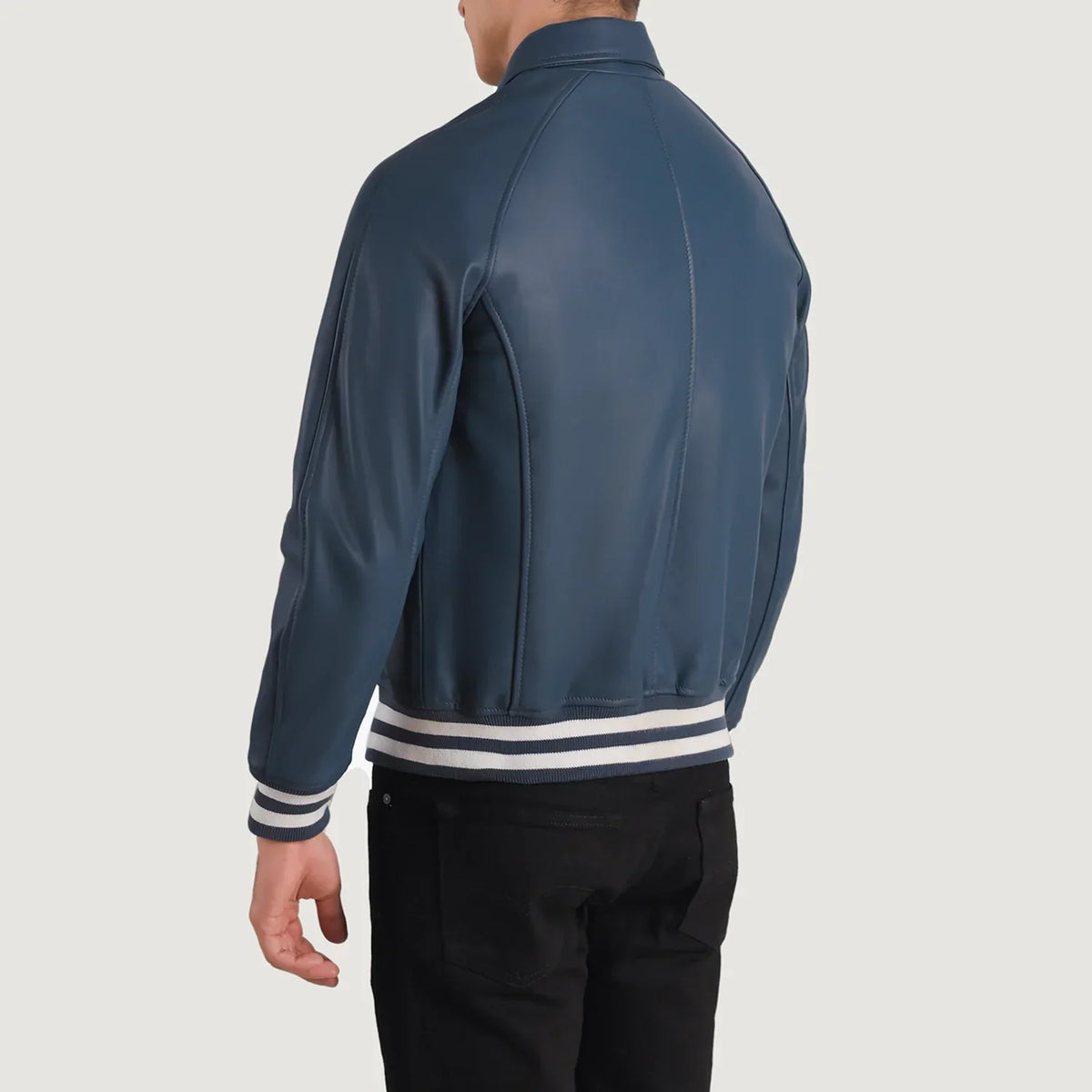 Walton Varsity レザージャケット メンズ – alternate product view 6