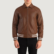 Walton Varsity レザージャケット メンズ – alternate product view 4