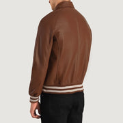 Walton Varsity レザージャケット メンズ – alternate product view 5
