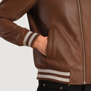 Walton Varsity レザージャケット メンズ – alternate product view 6