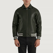Walton Varsity レザージャケット メンズ – alternate product view 1
