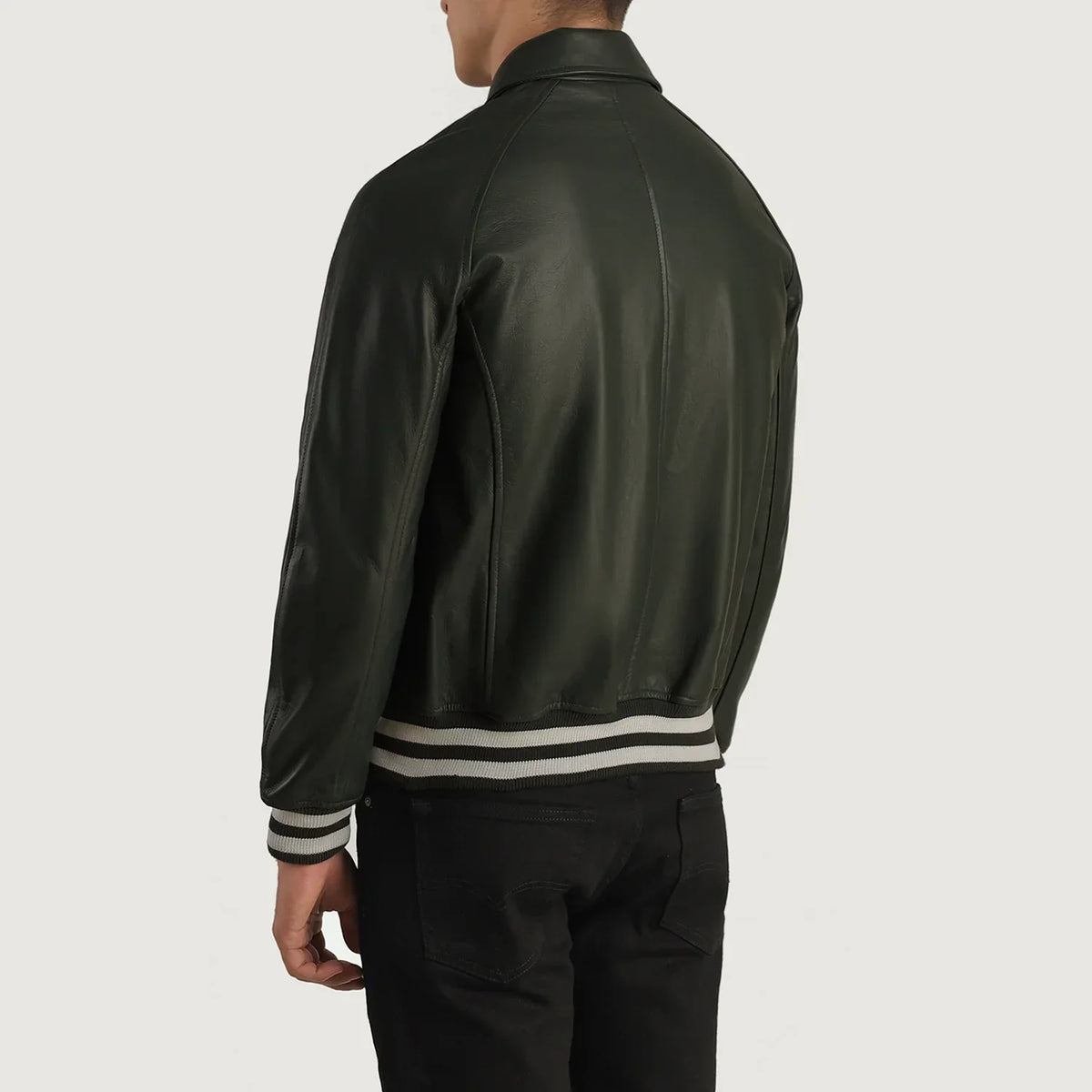 Walton Varsity レザージャケット メンズ – alternate product view 5
