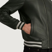 Walton Varsity レザージャケット メンズ – alternate product view 6