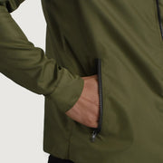 
内側ライニングビュー Showing Quilted Viscose Lining & 内側ユーティリティポケット2つ