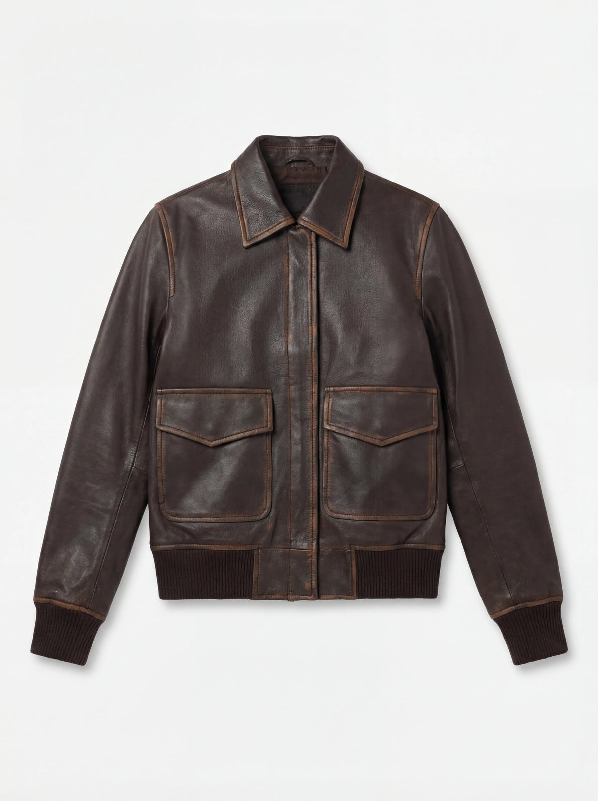 Westa A-2 レザーボンバージャケット レディース – alternate product view 4