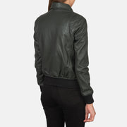 Westa A-2 レザーボンバージャケット レディース – alternate product view 5