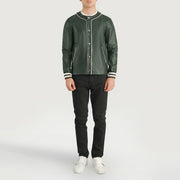 Willis Varsity レザージャケット メンズ – alternate product view 3