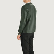 Willis Varsity レザージャケット メンズ – alternate product view 5