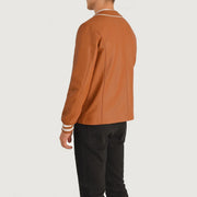 Willis Varsity レザージャケット メンズ – alternate product view 5