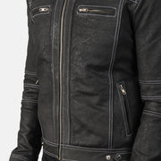 Youngster レザーライダースジャケット メンズ – alternate product view 6