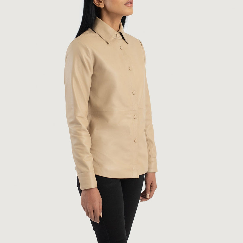 Zenith Shirt レザージャケット レディース
