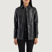 Zenith Shirt レザージャケット レディース – alternate product view 1