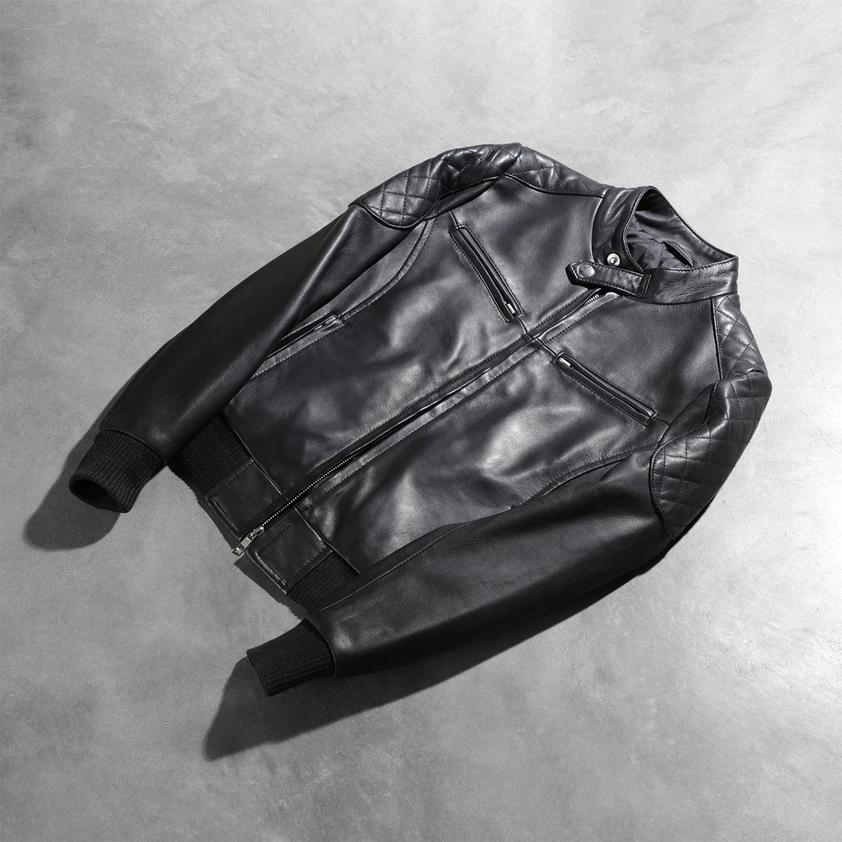 
Zenna レザーボンバージャケット レディース – alternate product view 8
