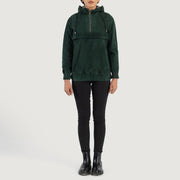Zest Hooded Pullover レザージャケット レディース – alternate product view 3