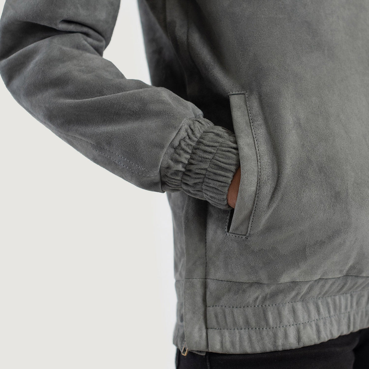 Zest Hooded Pullover レザージャケット レディース – alternate product view 6